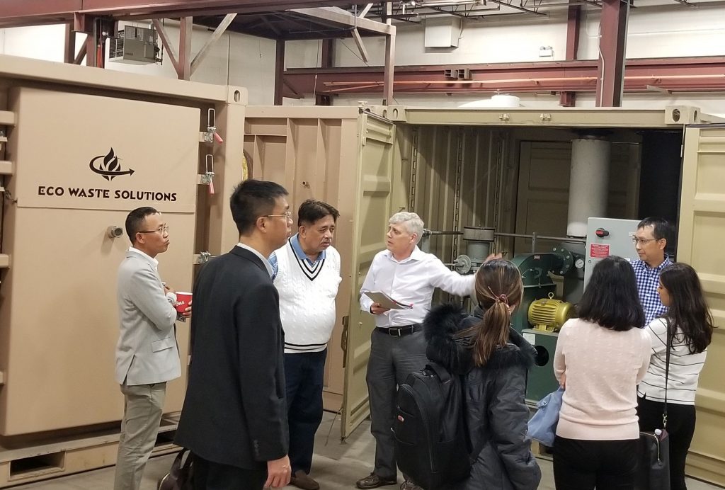 Canadian Trade Commission visit to Eco Waste