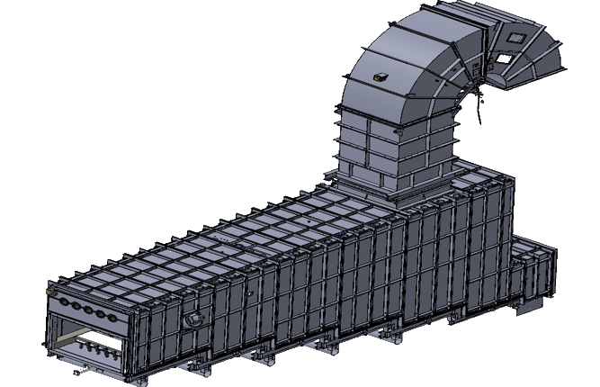 Eco Waste Solutions 3D Model for Customer's Incinerator Project